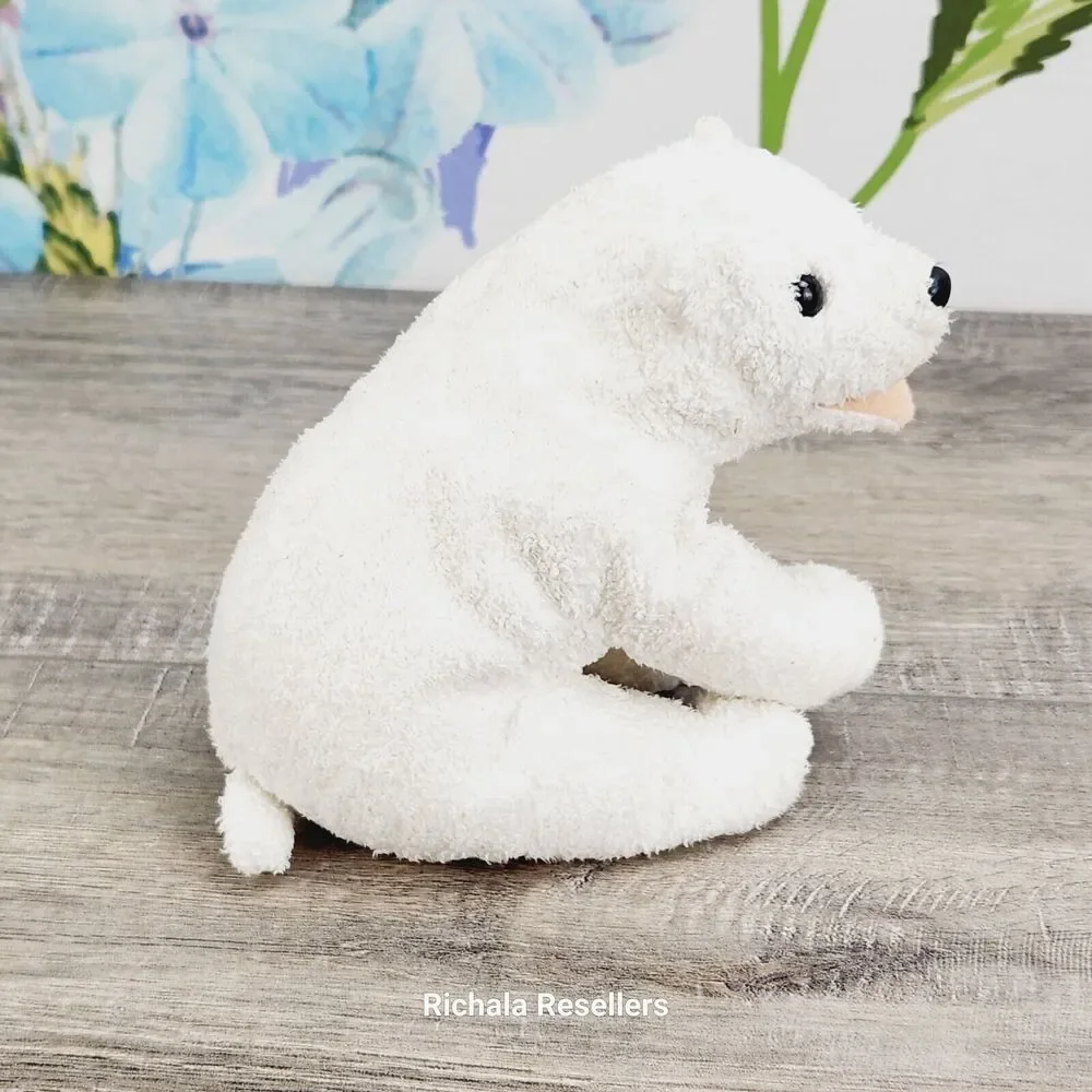 TY Beanie Babies Aurora the Polar Bear Plush 6